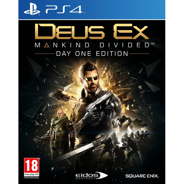 Deus Ex Mankind Divided Day One Edition PS4 Game Deus Ex Mankind Divided Day One Edition PS4 Game